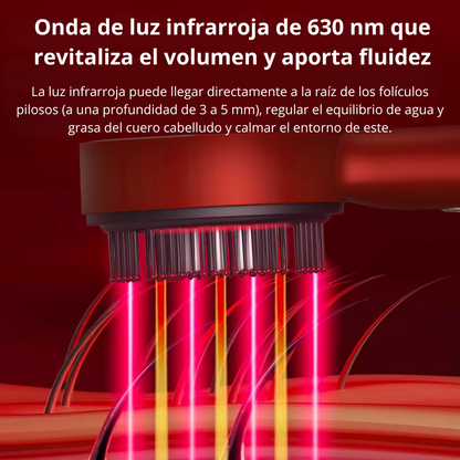 Peine de masaje vibratorio