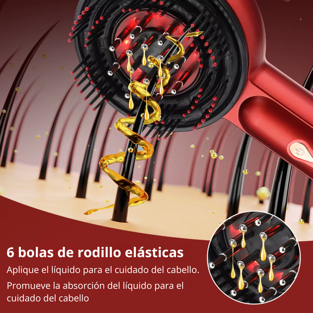 Peine de masaje vibratorio