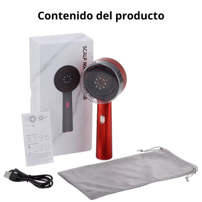 Peine de masaje vibratorio